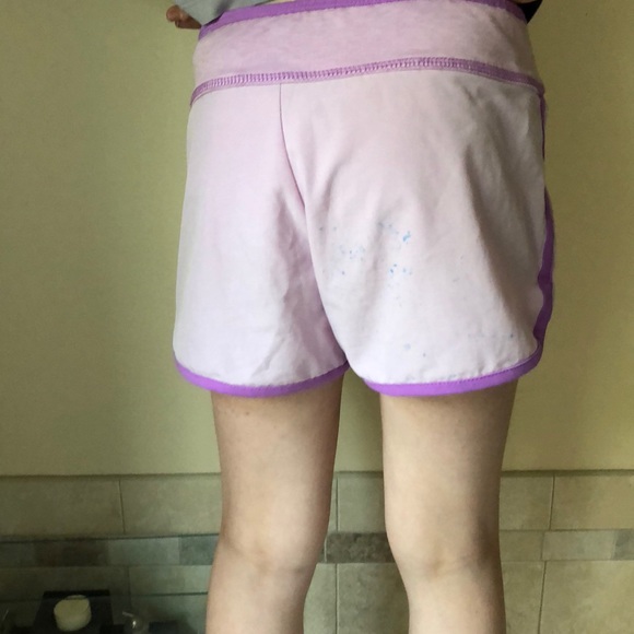 Light Purple sport shorts from Justice - Picture 3 of 4